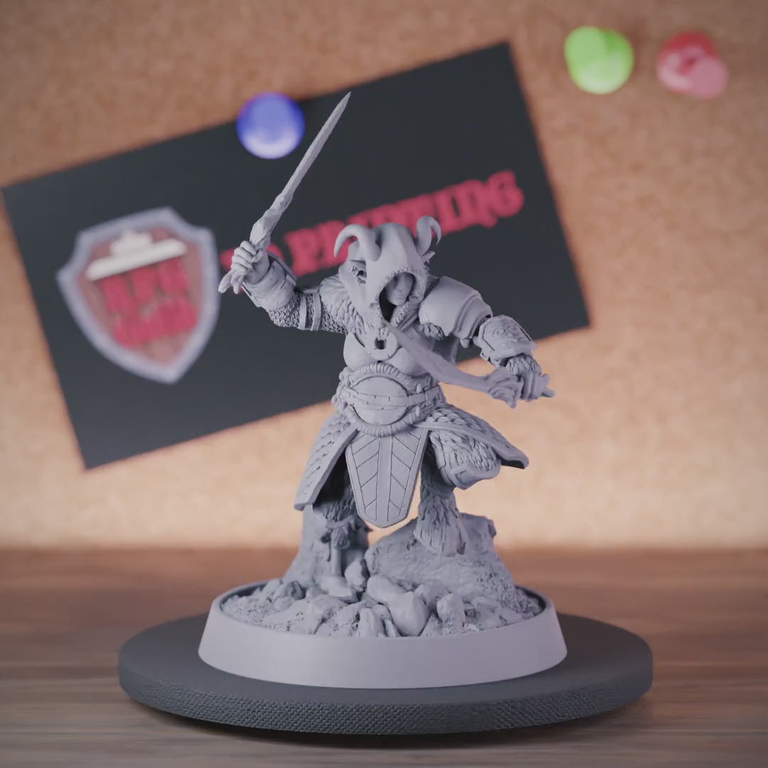 Satyr 5e | DnD Female Satyr Rogue Miniature
