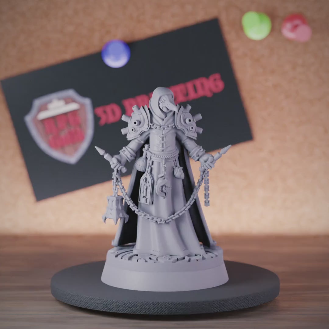 Priest 5e | DnD Priest of the Night Church Miniature