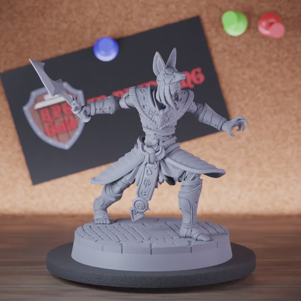 Mummy 5e | DnD Warrior Egyptian Sword Miniature