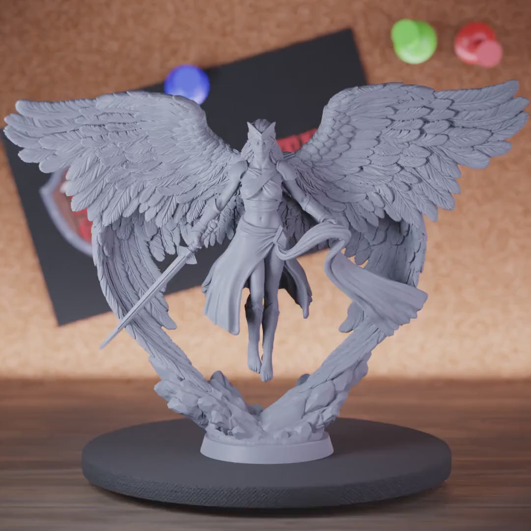 Celestial 5e | DnD Female Celestial Warrior Angel Miniature
