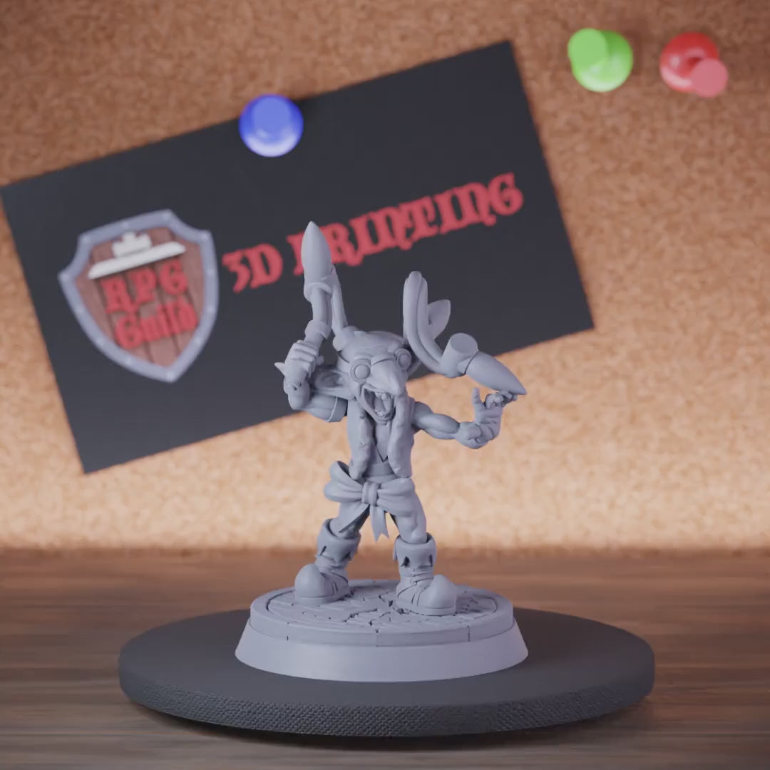 Goblin 5e | DnD Christmas Light Whip Miniature