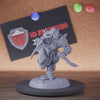 Gray Orc 5e | DnD Female Orc Sword Monster Miniature