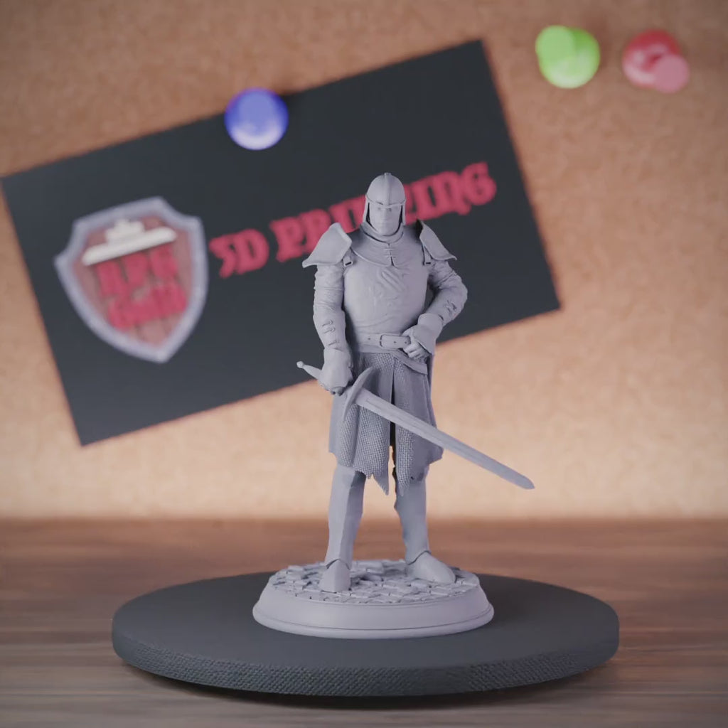 Guard 5e | DnD Male Town Guard Miniature