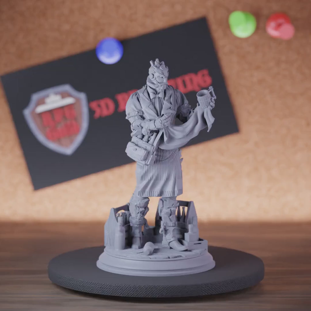 Warforged 5e | DnD Warforged Inkeeper Miniature