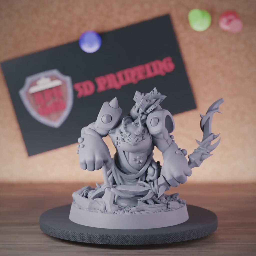 Grunge 5e | DnD Grung Ranger Swarmkeeper Miniatur 