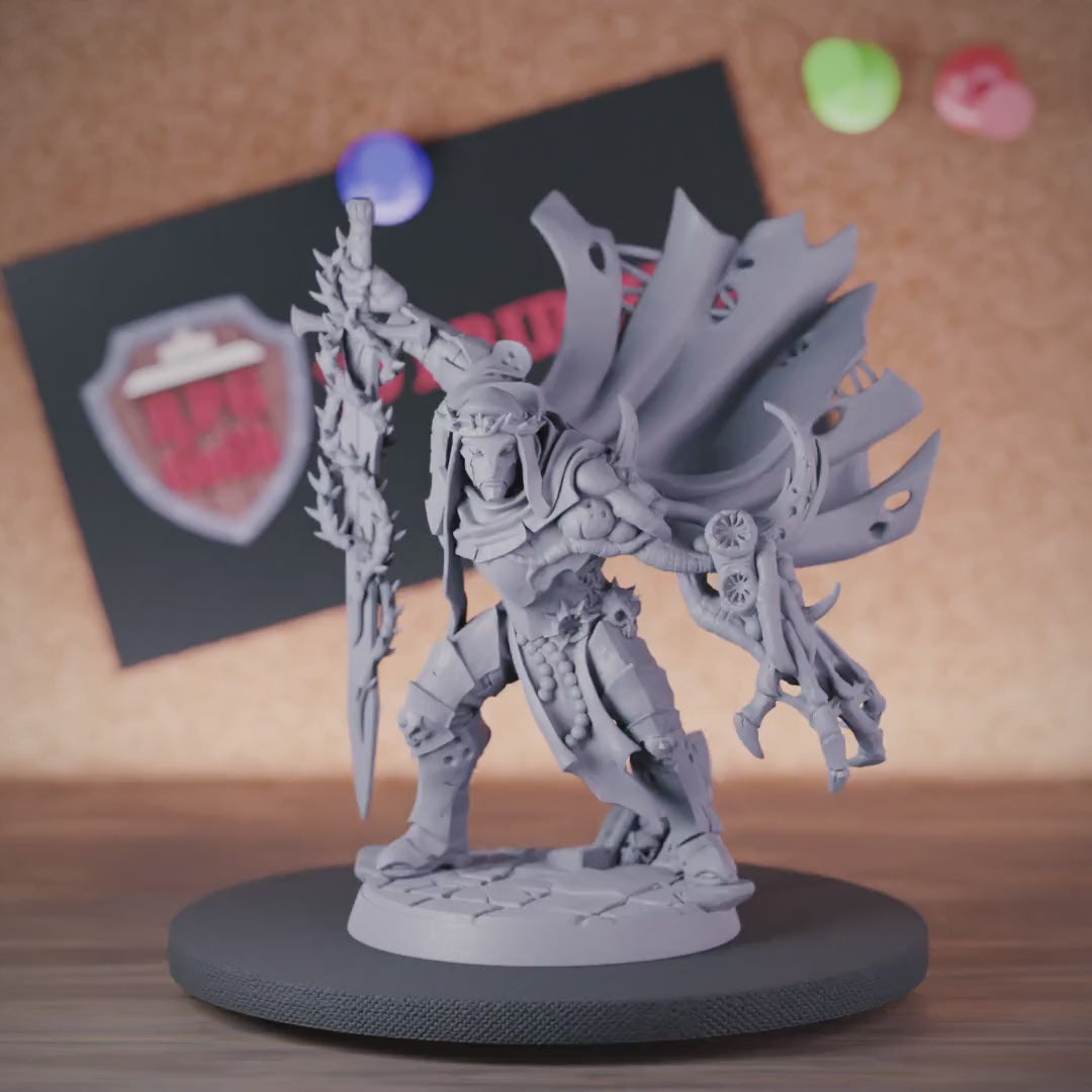 Warforged 5e | DnD Warforged Fallen Battlemaster Miniature