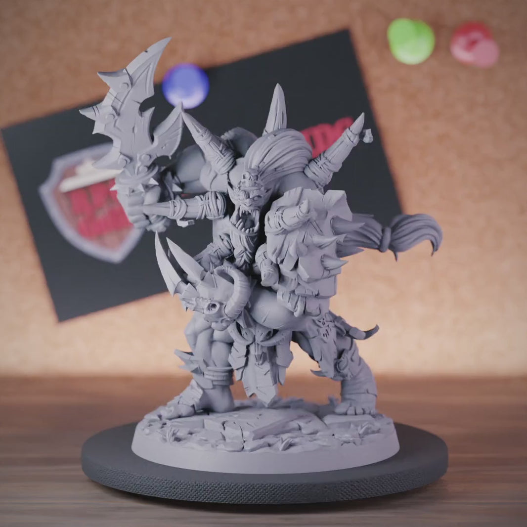 Orc 5e | DnD Destroyer Orc General Miniature