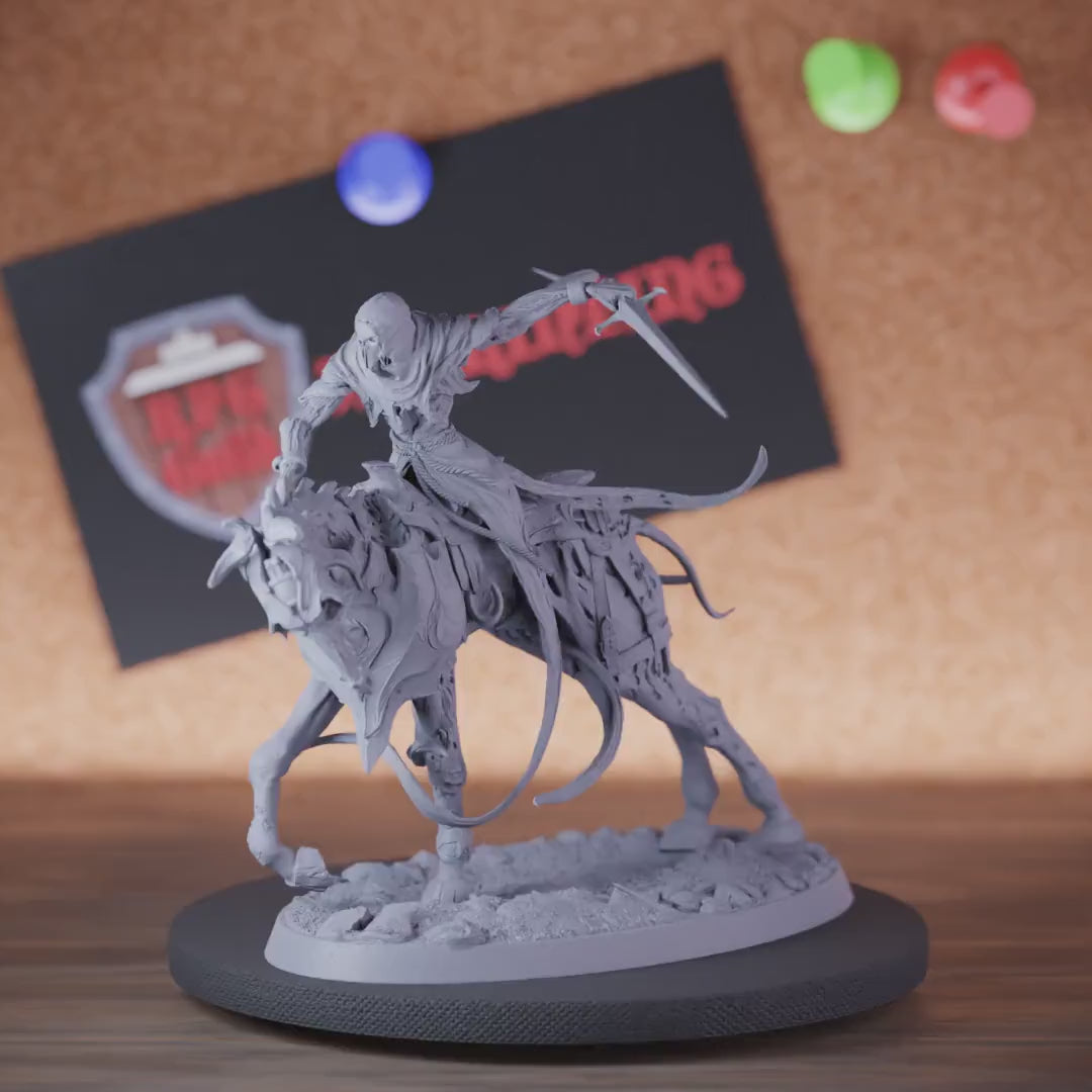 Ghost 5e | DnD Ghost Spirit Rider Sword Miniature