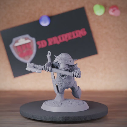 Goblin 5e | DnD Goblin Axe Soldier Miniature