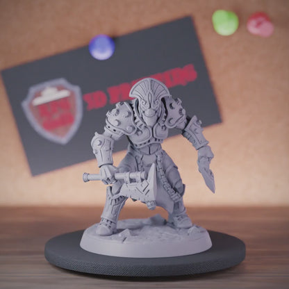 Warforged 5e | DnD Warforged Ranger Miniature