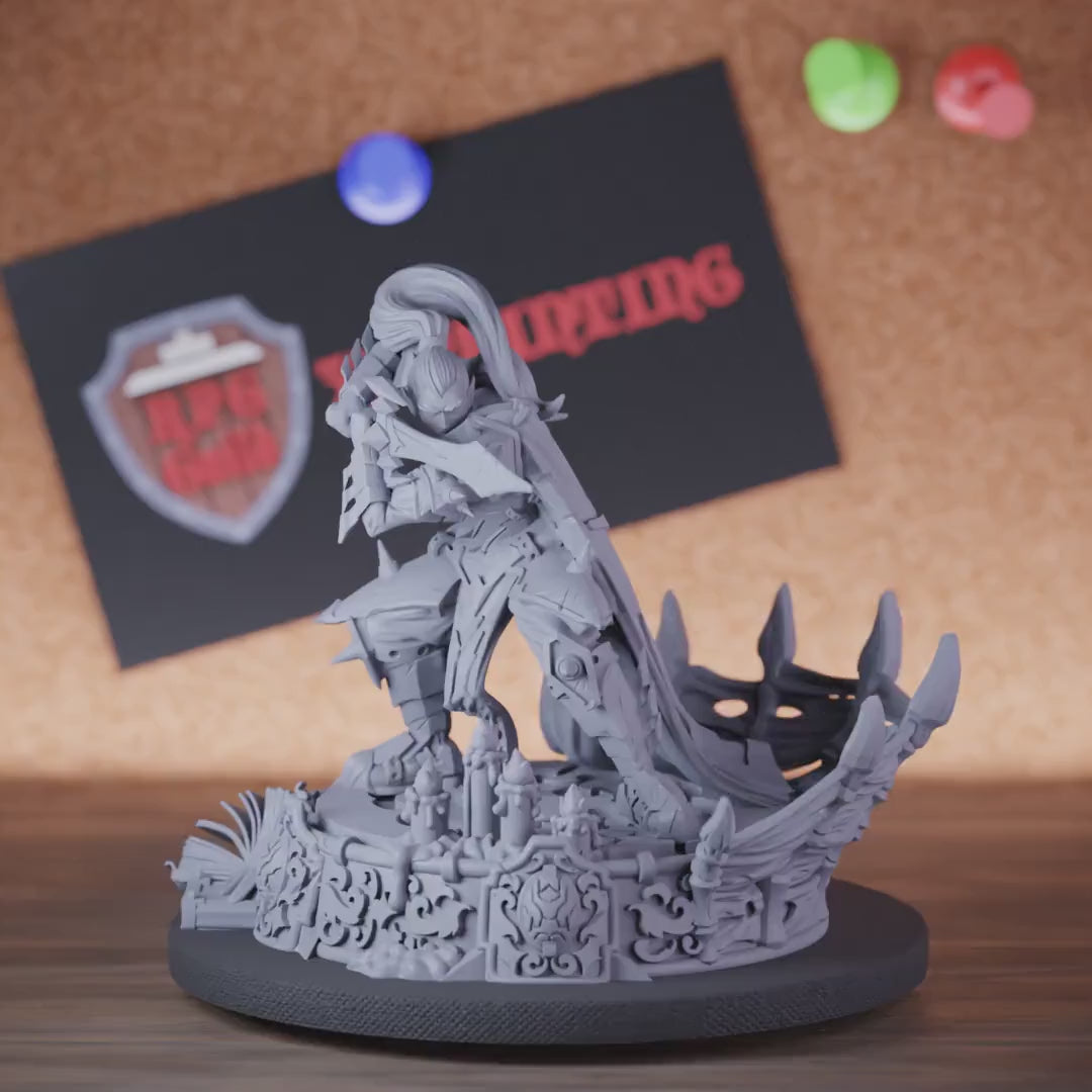 Vampire Lord 5e | DnD Undead Swordsman Miniature