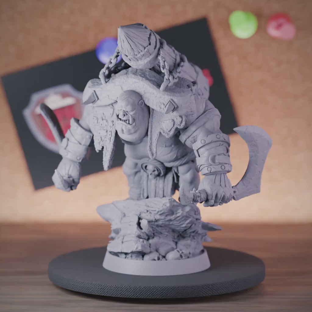Ogre 5e | DnD Ogre Boss Sickle Miniature