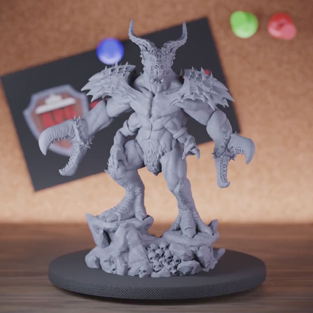 Glabrezu 5e | DnD Dämon Glabrezu Fiend Miniatur 
