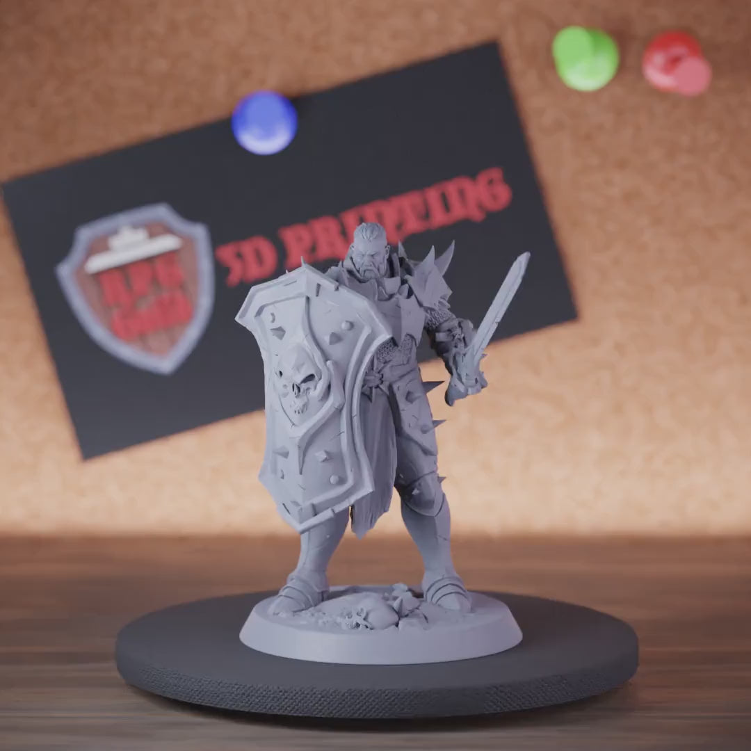 Fighter 5e | DnD Fighter Eldritch Knight Miniature
