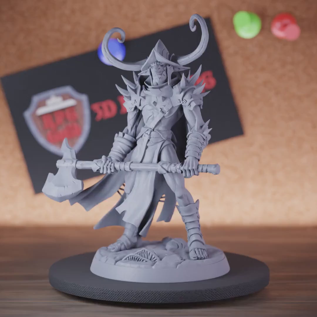 Hobgoblin 5e | DnD Hobgoblin Warchief Battleaxe Miniature