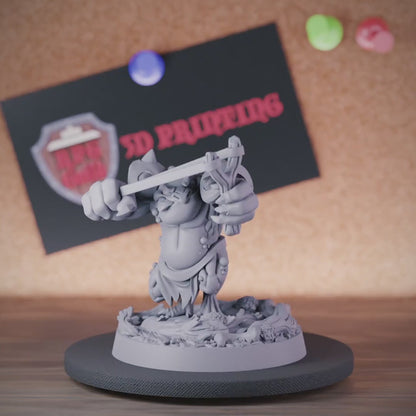 Grung 5e | DnD Grung Slinger Ranger Miniature