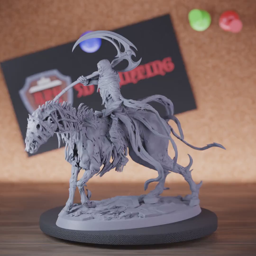 Wraith 5e | DnD Wraith Undead Rider Miniature