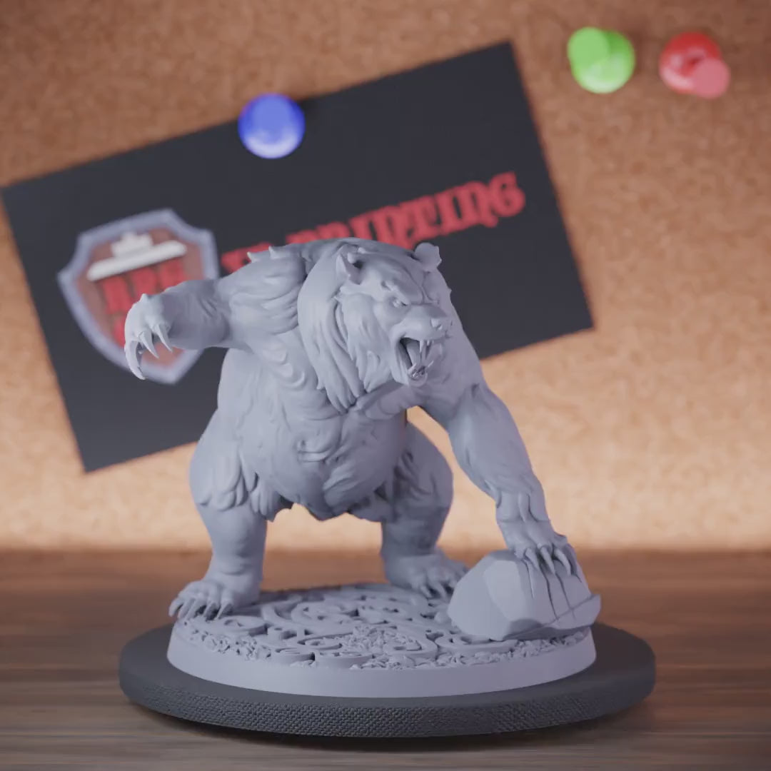 Bear 5e | DnD Bear Savage Beast Miniature