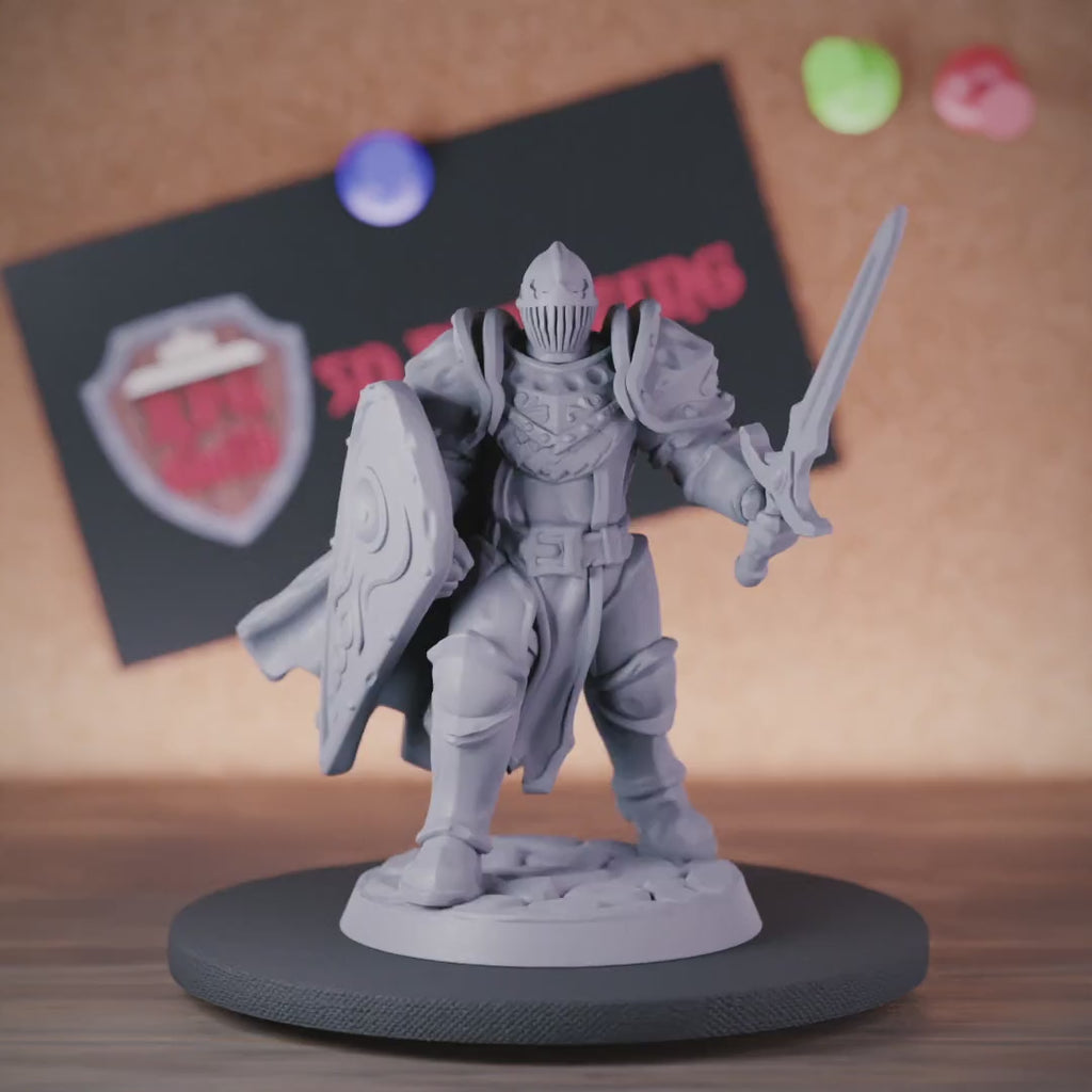Knight 5e | DnD Human Knight Guardian Miniature