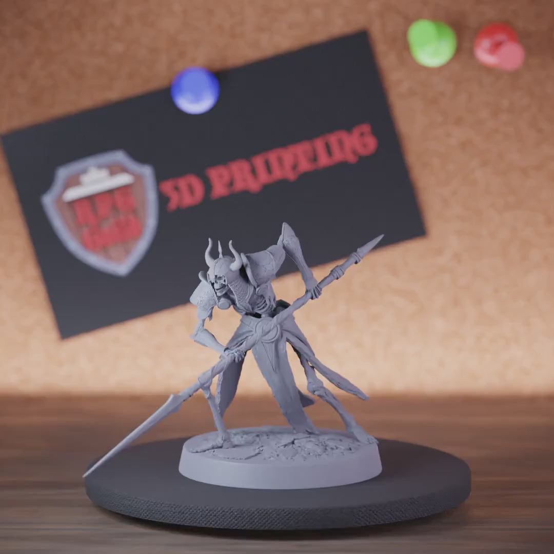 Skelett 5e | DnD Persischer Speerspitzen-Miniatur 