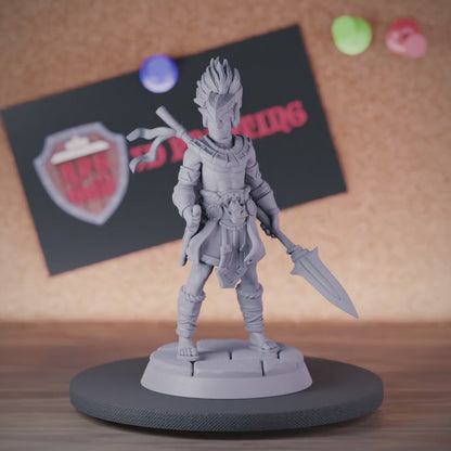 Fighter 5e | DnD Fighter Human Temple Guard Miniature