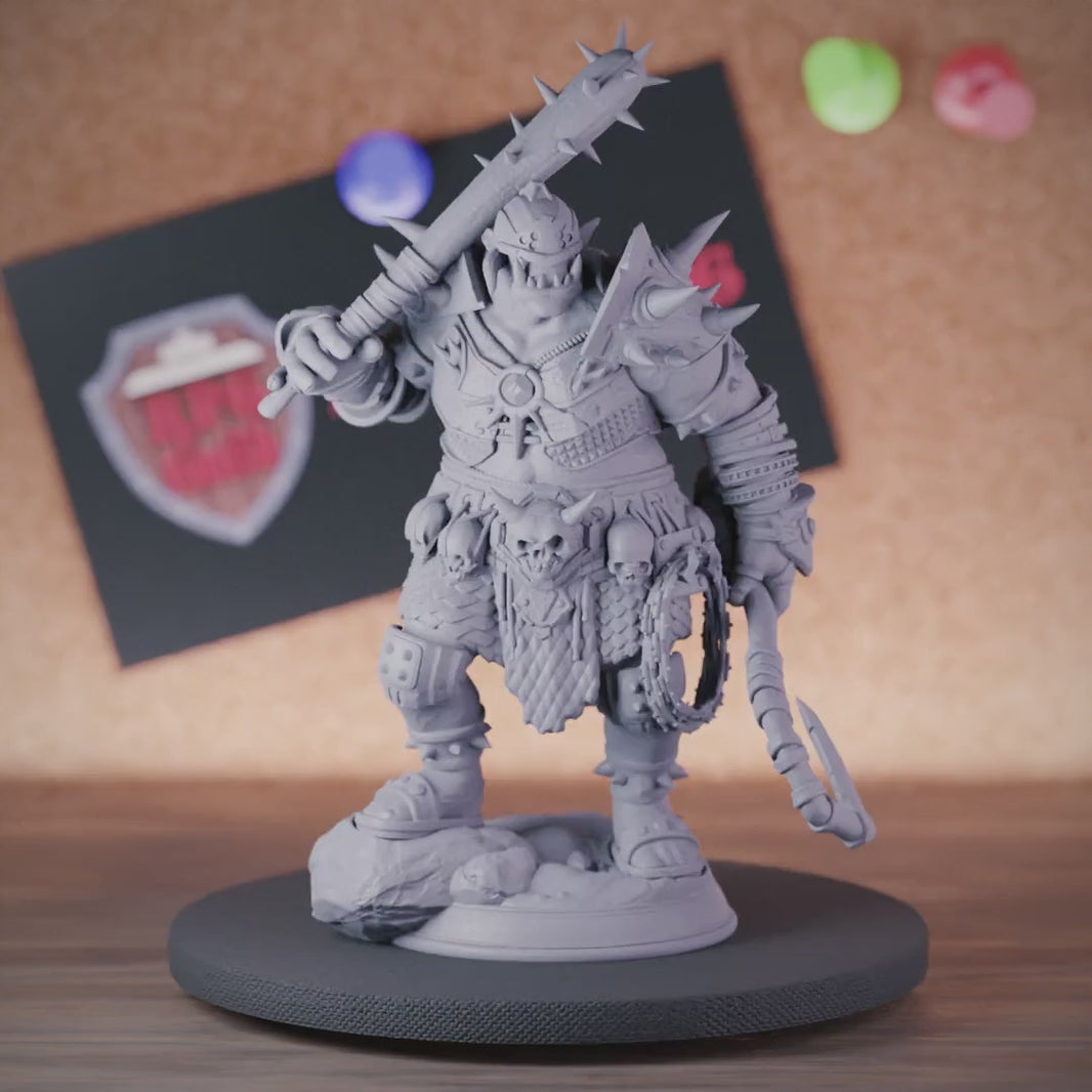 Orog 5e | DnD Orog Bounty Hunter Miniature