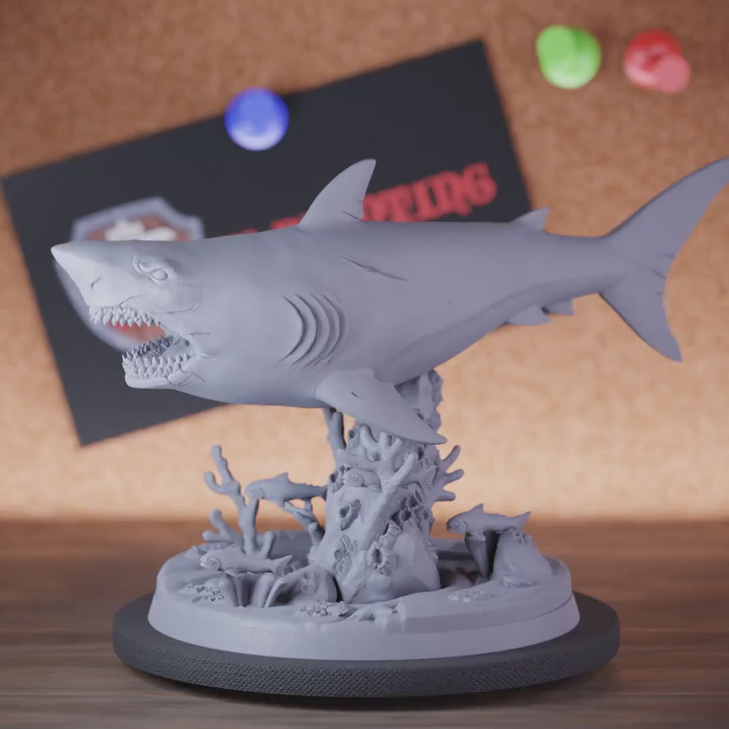 Shark 5e | DnD Shark Sea Monster Miniature