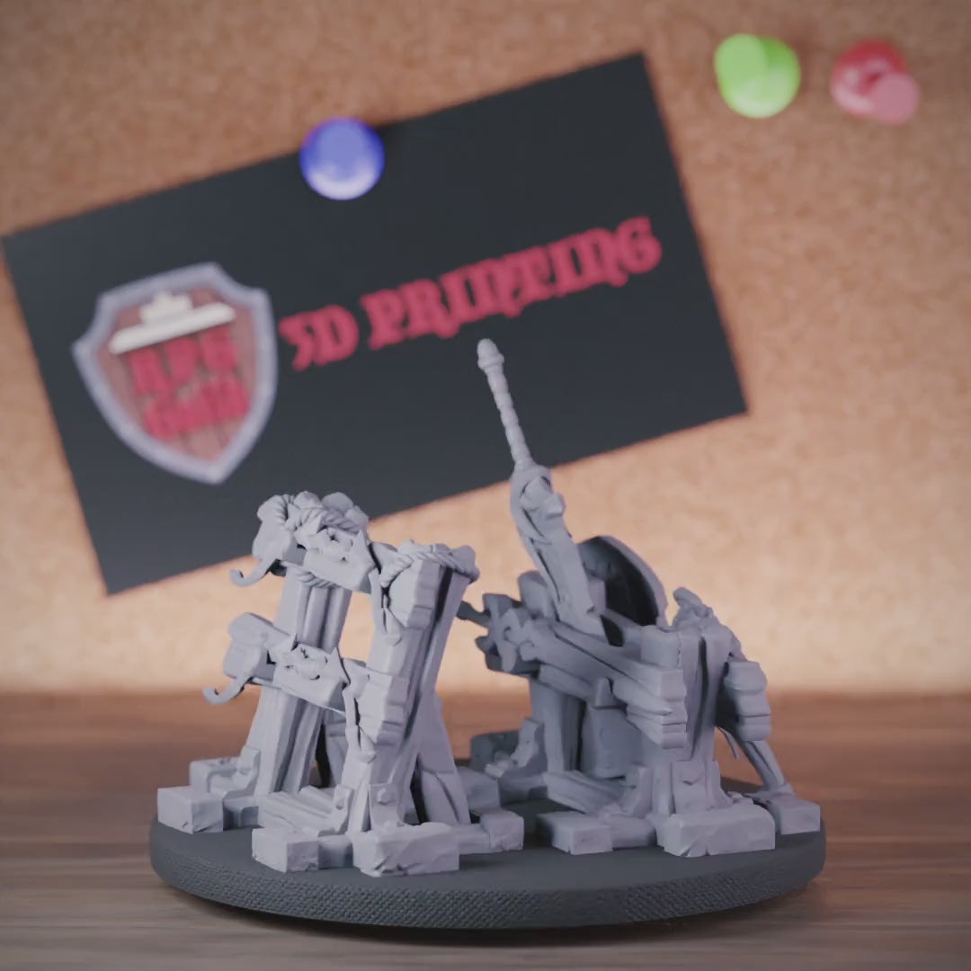 Terrain 5e | DnD Terrain Armor Stand Miniature