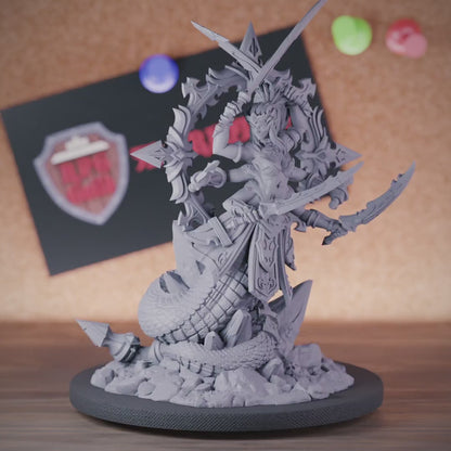 Yuan Ti 5e | DnD Yuan Ti Queen Naga Miniature