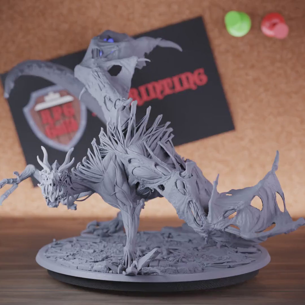 Dragon 5e | DnD Zombie Dragon Monster Miniature