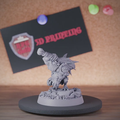 Grung 5e | DnD Grung Mace Warrior Miniature