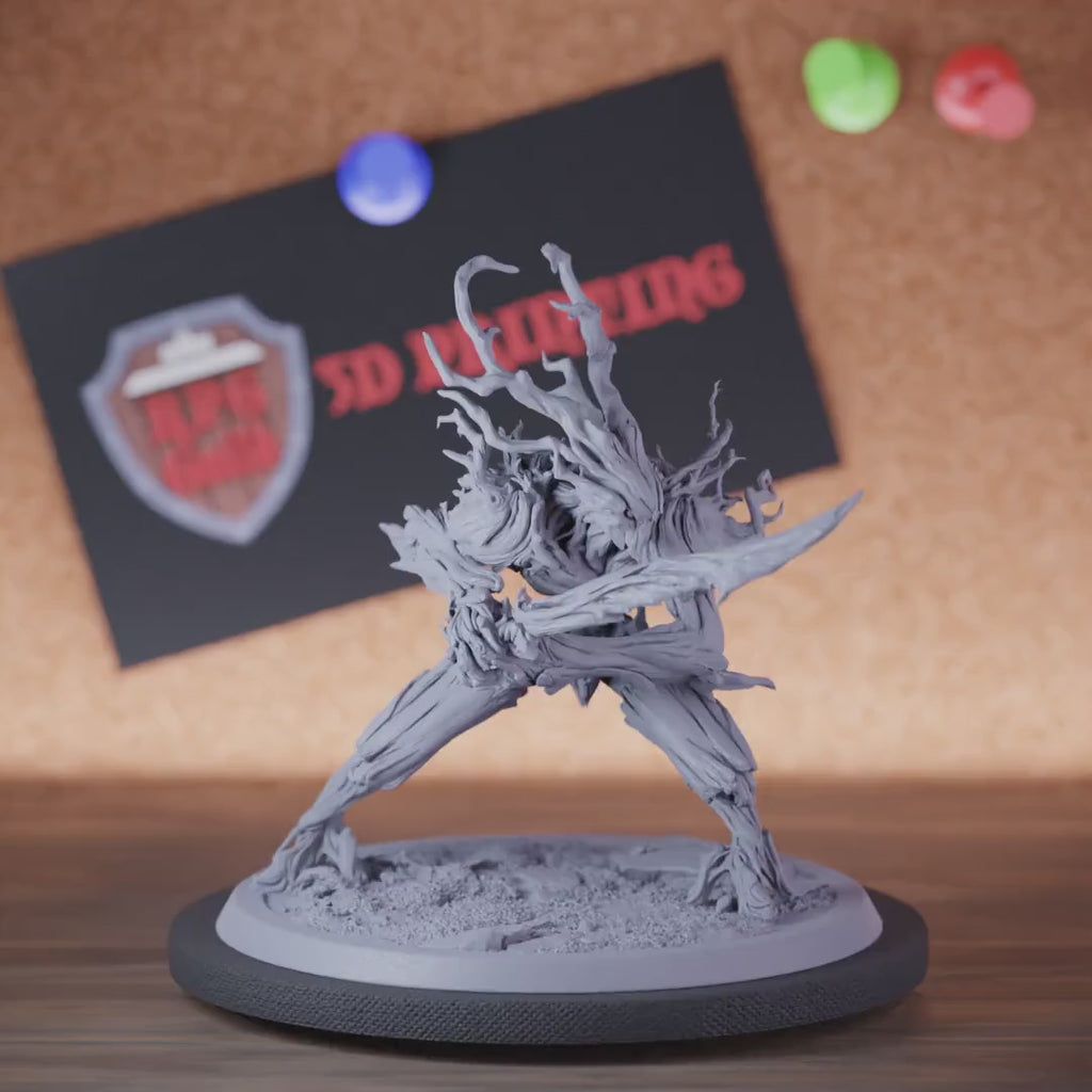 Leshy 5e | DnD Leshy Guard Sword Monster Miniature