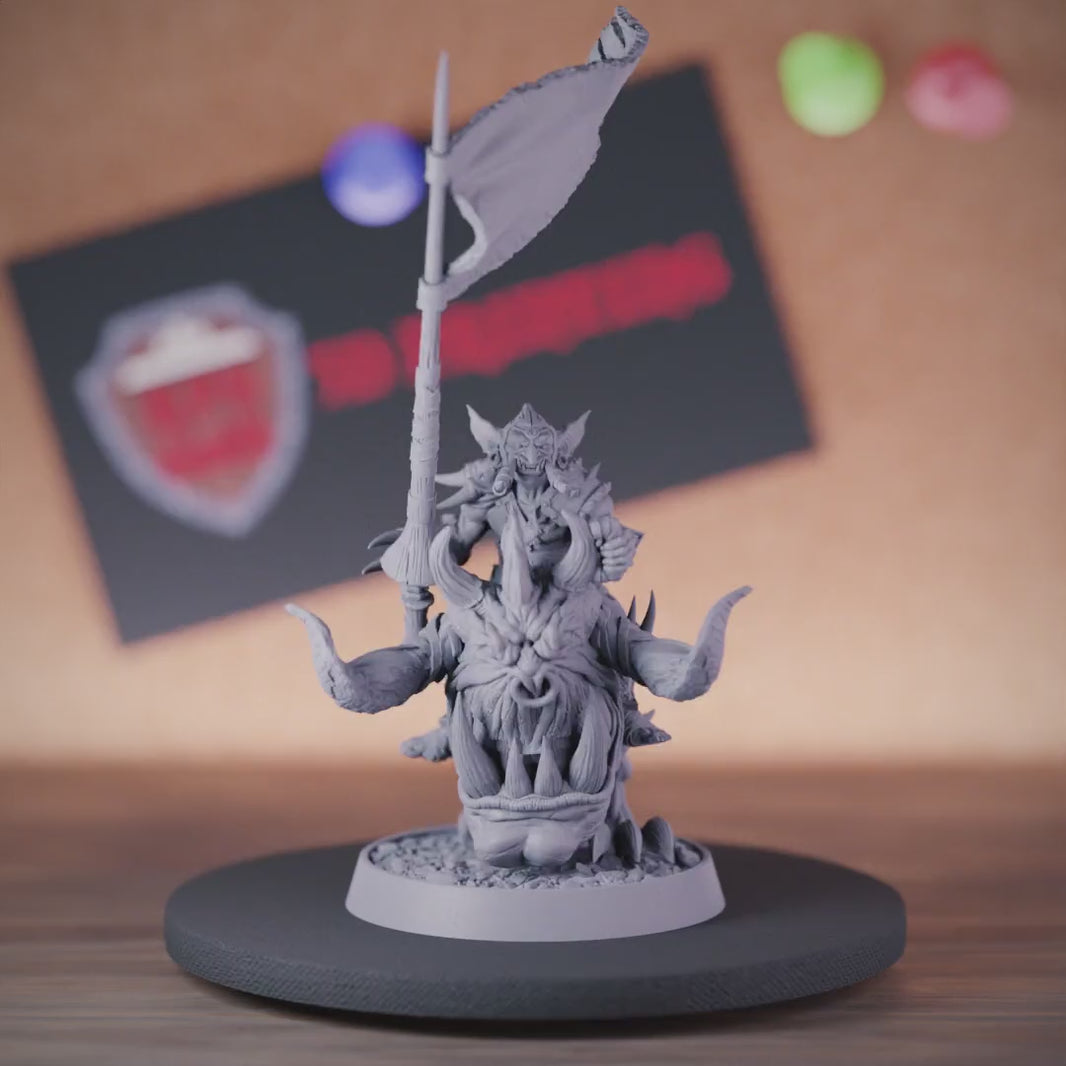 Goblin 5e | DnD Goblin Squig Rider Miniature