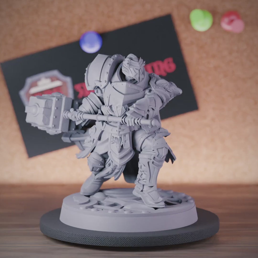 Paladin 5e | DnD Holy Paladin Warrior Miniature