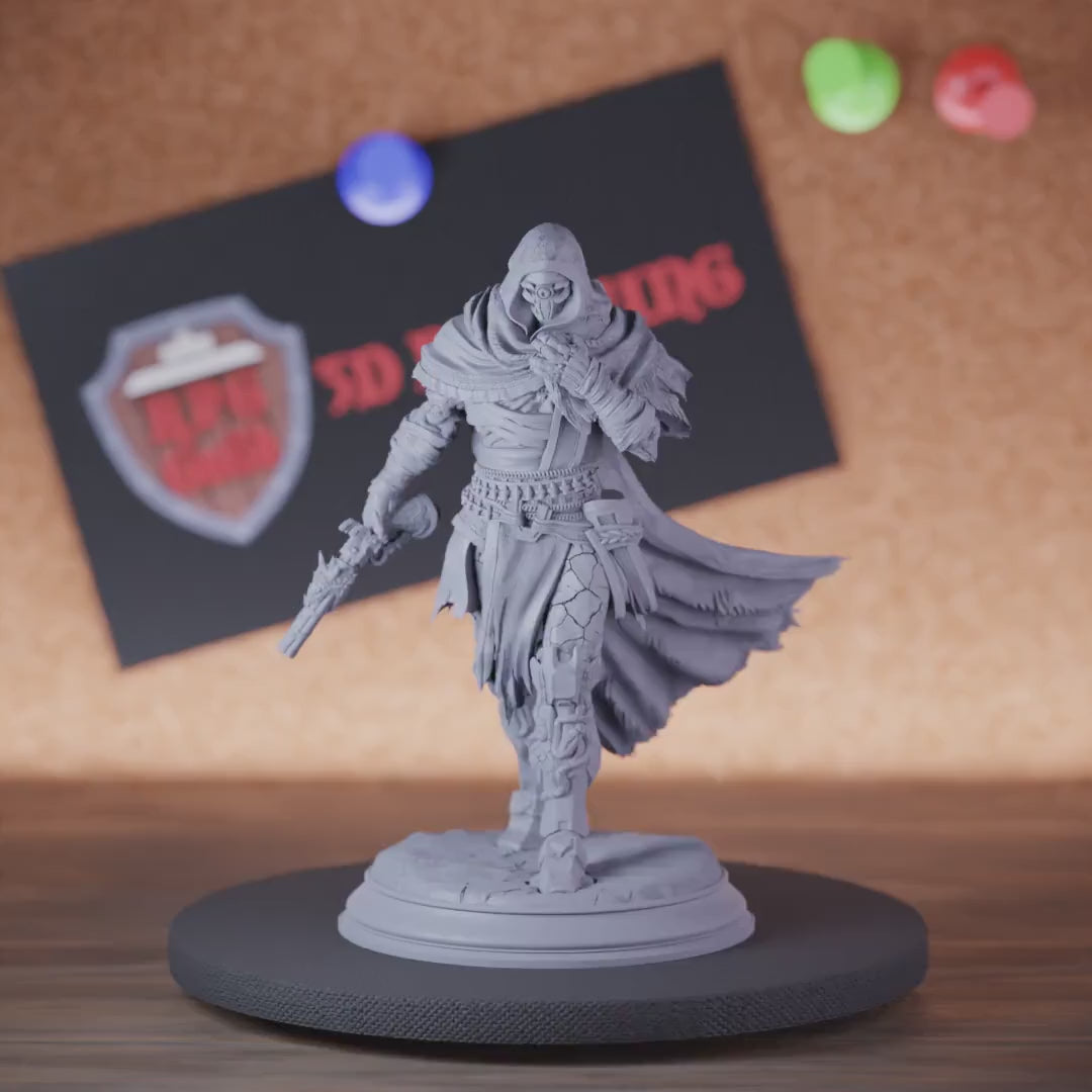 Rogue 5e | DnD Desert Rogue Gunslinger Miniature