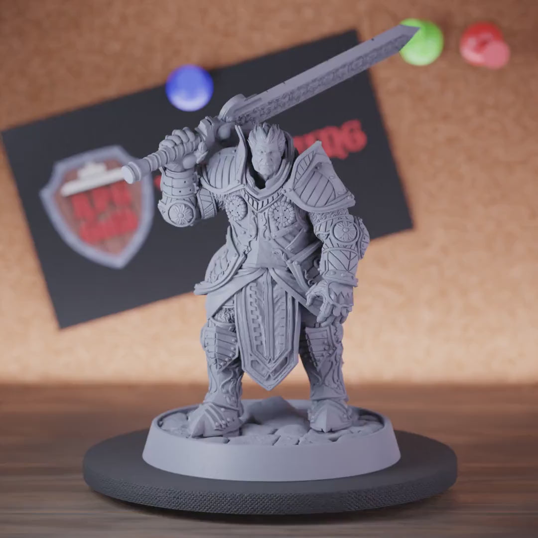 Paladin 5e | DnD Paladin Holy Cleric Warrior Miniature