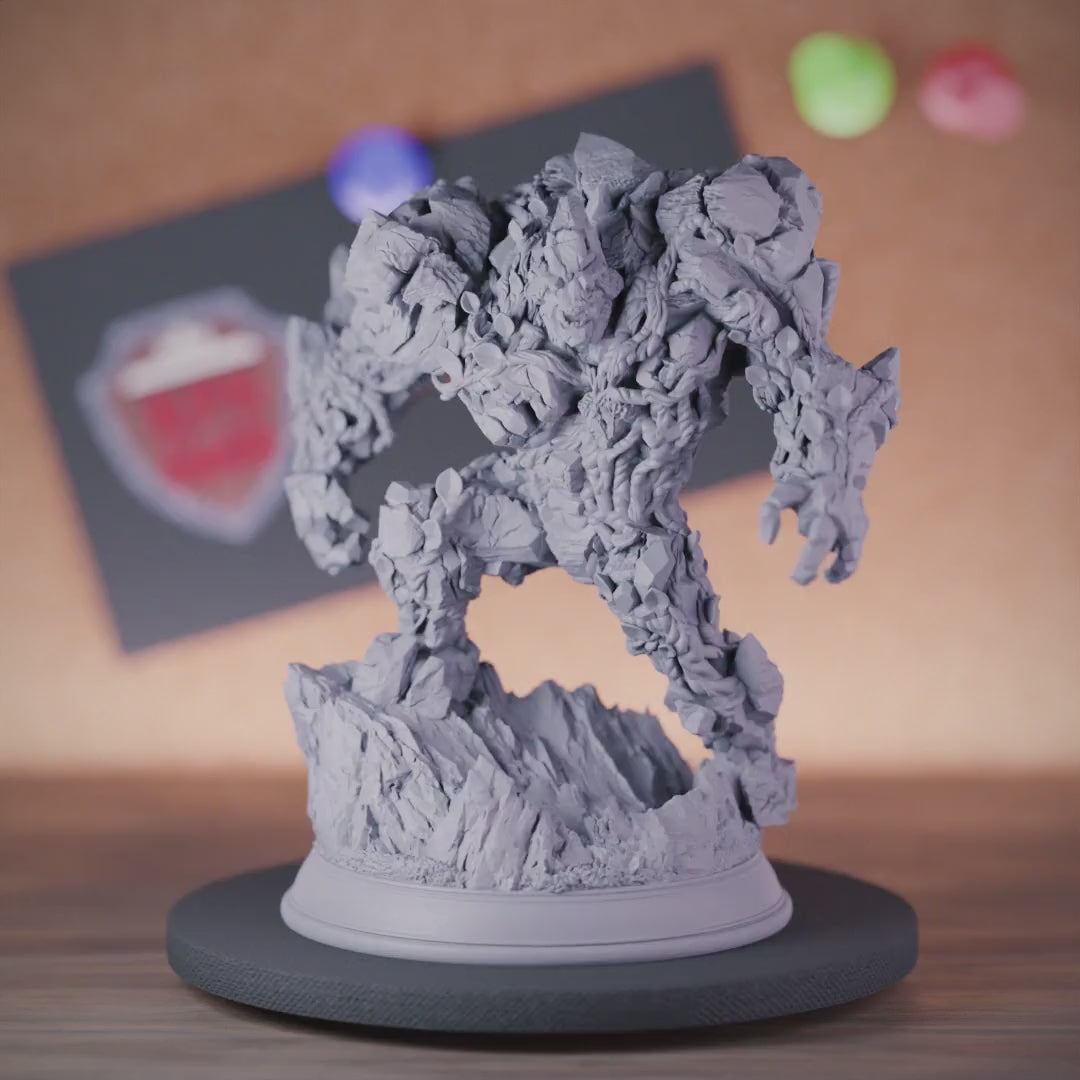 Stone Golem 5e | DnD Stone Golem Construct Miniature