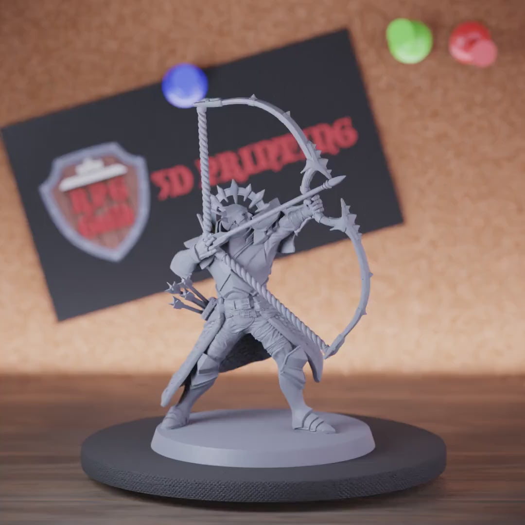 Paladin 5e | DnD Paladin Bastion Archer Miniature
