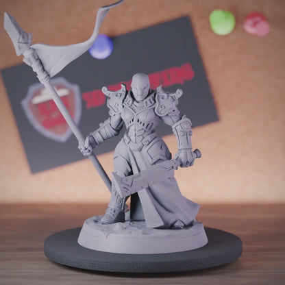 Warforged 5e | DnD Warforged Fighter Battlemaster Miniature