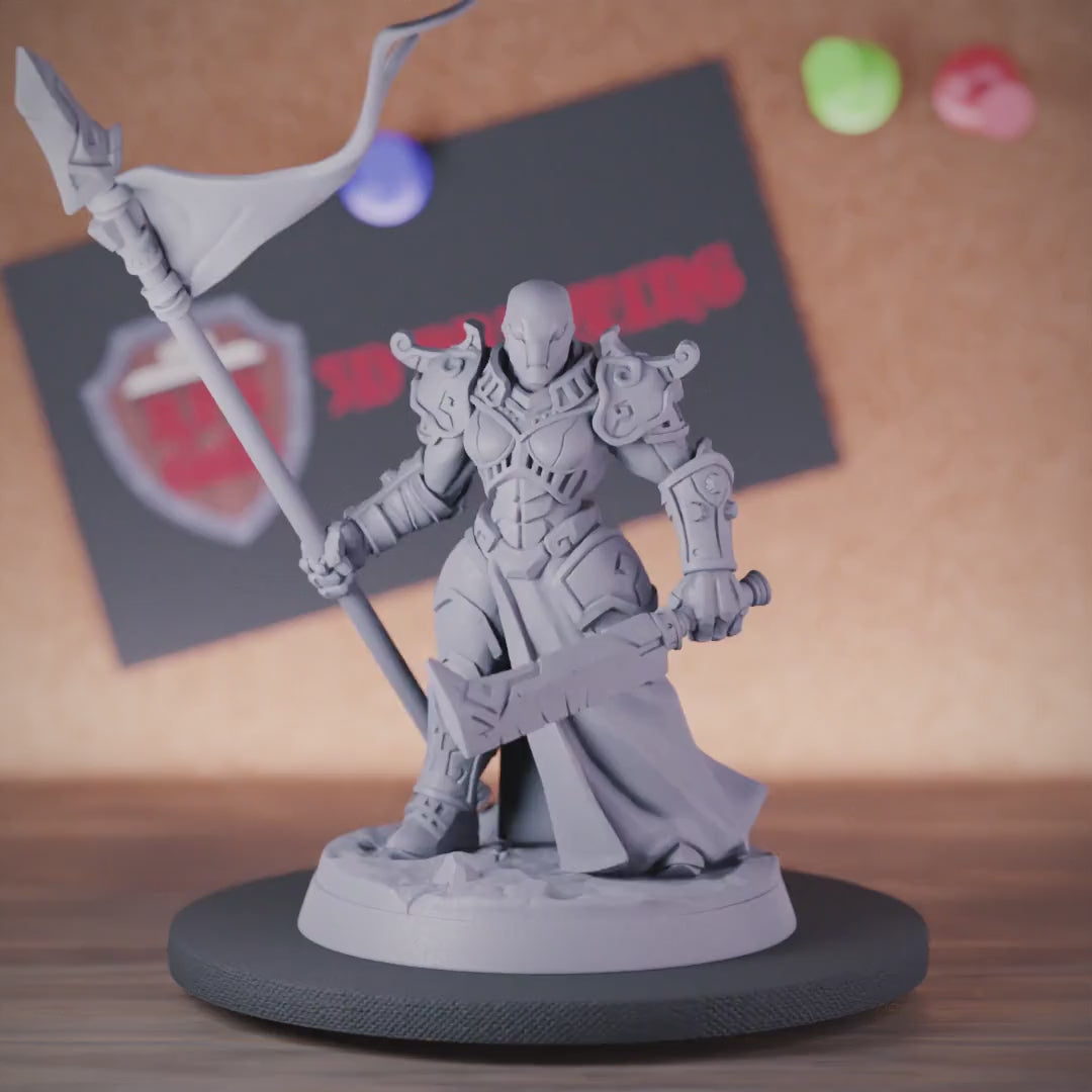 Warforged 5e | DnD Warforged Fighter Battlemaster Miniature