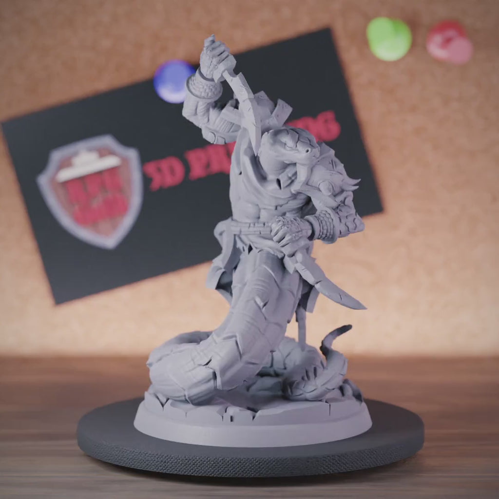 Yuan Ti 5e | DnD Yuan Ti Rogue Dagger Miniature