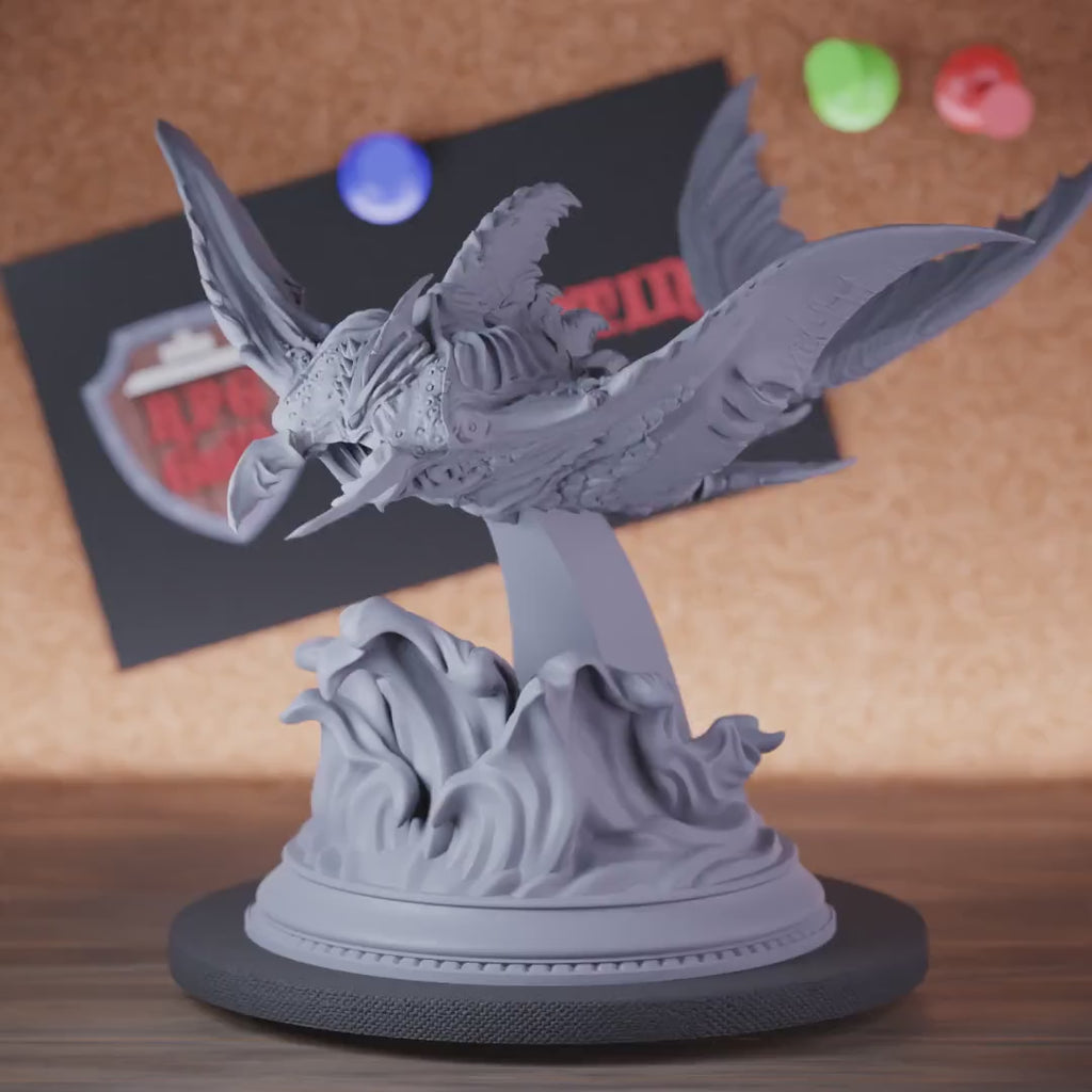 Nautiloid 5e | DnD Nautiloid Flying Fish Miniature