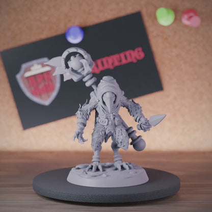 Kenku 5e | DnD Kenku Warlock Spellcaster Miniature