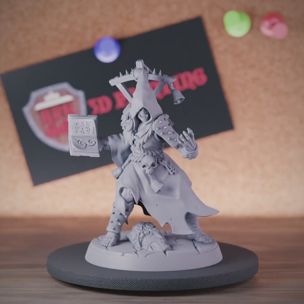 Cultist 5e | DnD Female Cultist Mage Miniature