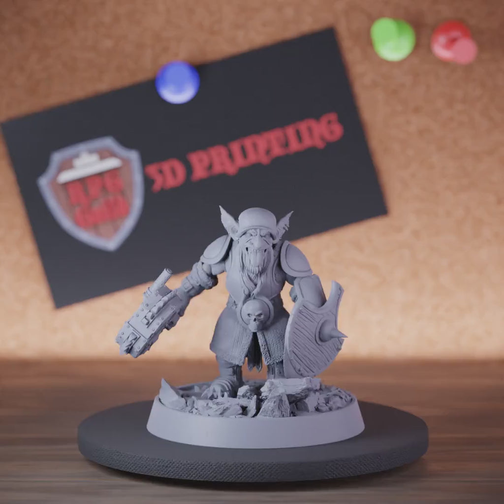 Goblin 5e | DnD Goblin Hammer Monster Miniature