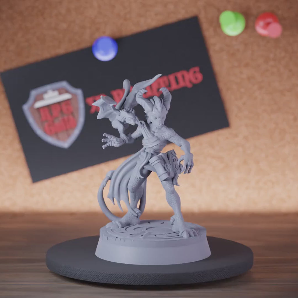 Dragonborn 5e | DnD Female Dragonborn Sorcerer Miniature