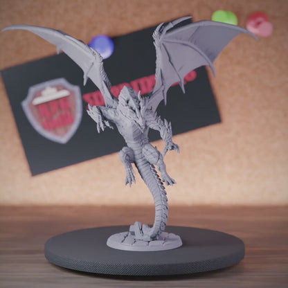 Dragon 5e | DnD Assault Red Dragon Miniature