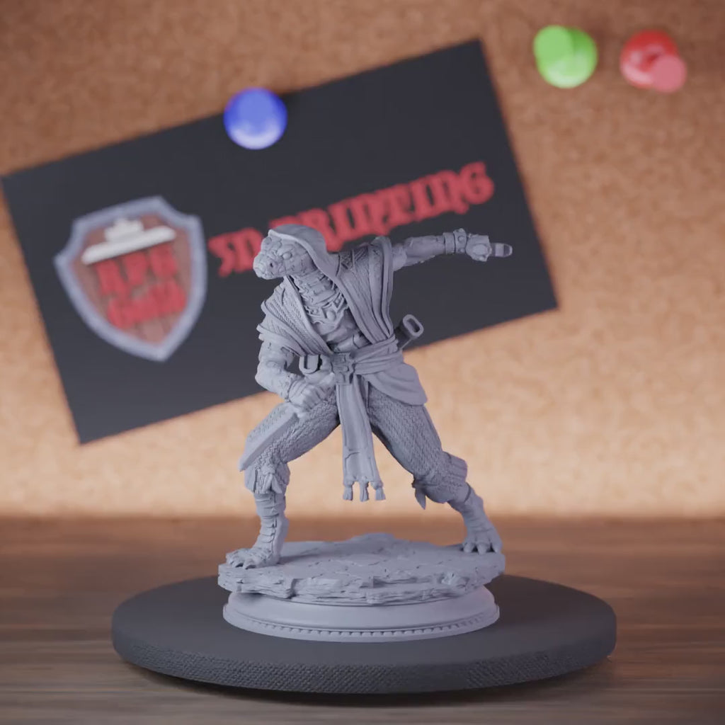 Yuan-Ti  5e | DnD Yuan-Ti Culstist Rogue Miniature