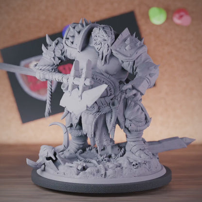 Ogre 5e | DnD Ogre Chieftan Boss Miniature