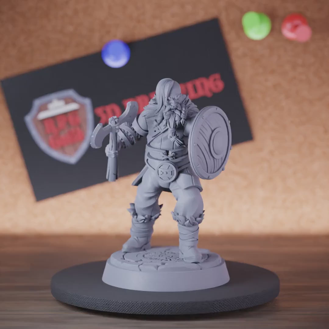 Viking 5e | DnD Warrior Viking Northman Miniature